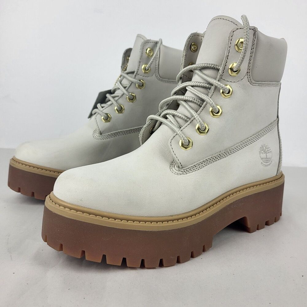 NEW Timberland Stone Street 6 Inch Waterproof Platform Boot Size 7